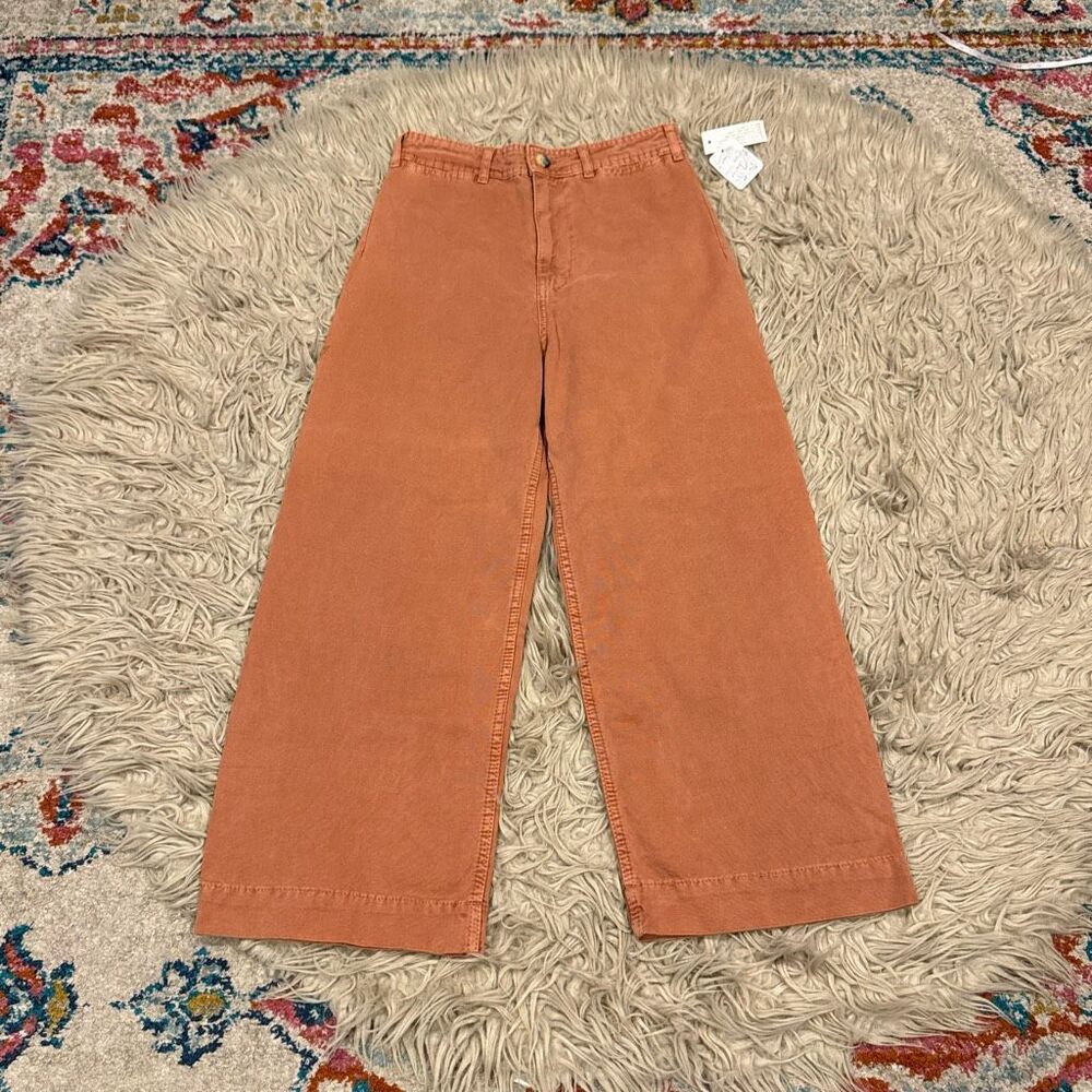 NWT Free People wide leg crop pants size 27